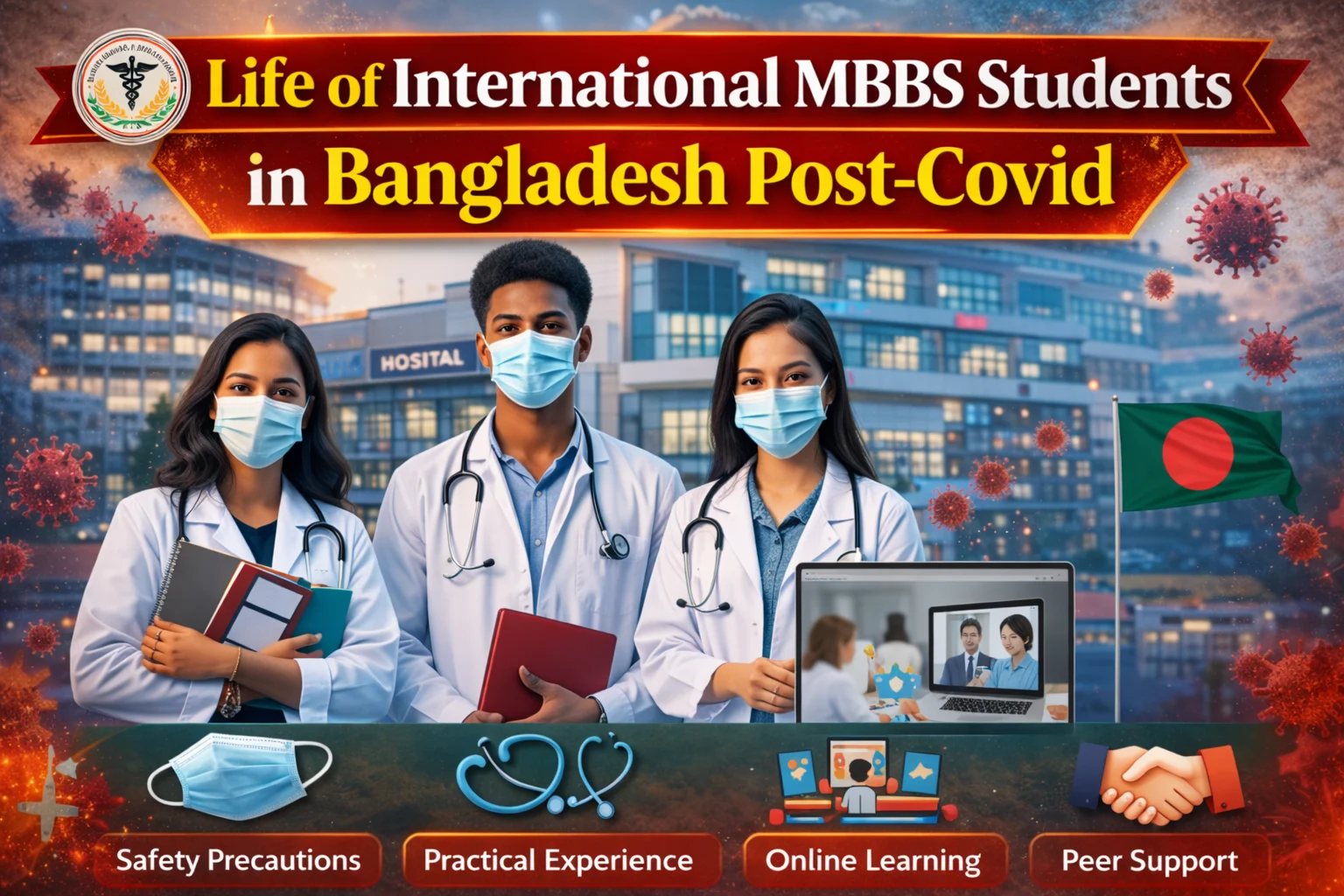 Things to Know About Life of an International MBBS Student in Bangladesh After Covid