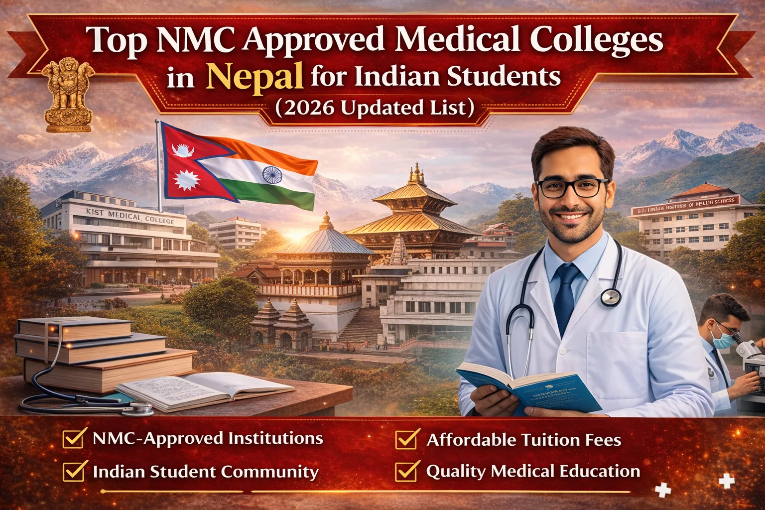Best NMC Approved Medical Colleges in Nepal for Indian Students (2026 Newest Updates)