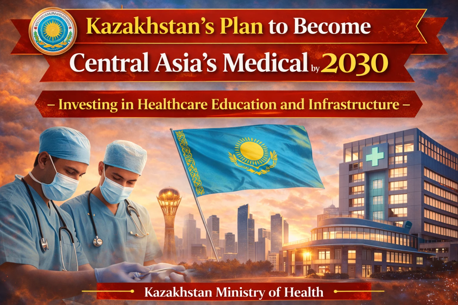 Kazakhstan’s Ambition to Be Central Asia’s Center for Medical Education by 2030