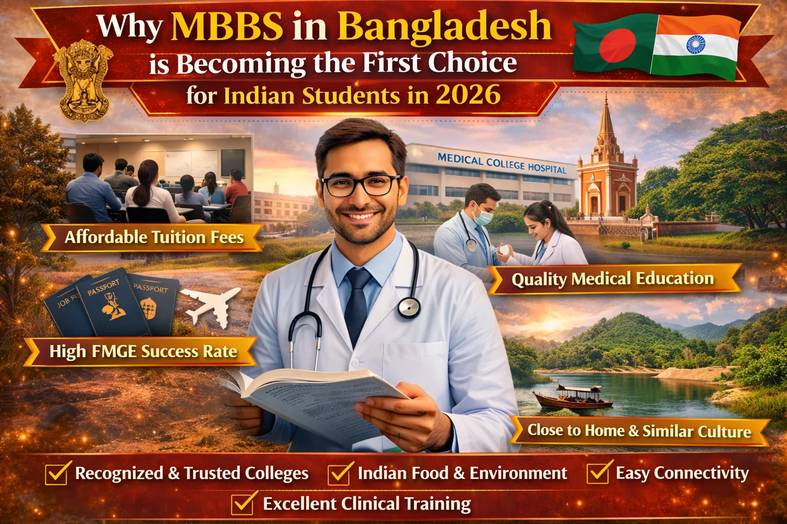 2026: Why is MBBS in Bangladesh the Preferred Choice for INDIAN Students?
