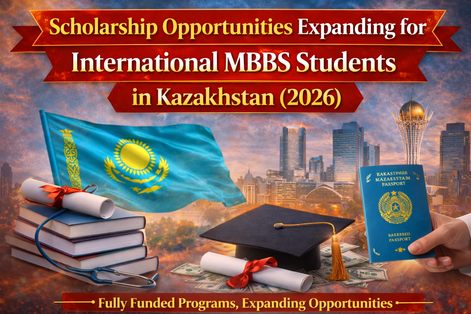 Kazakhstan MBBS Students 2026 Scholarships