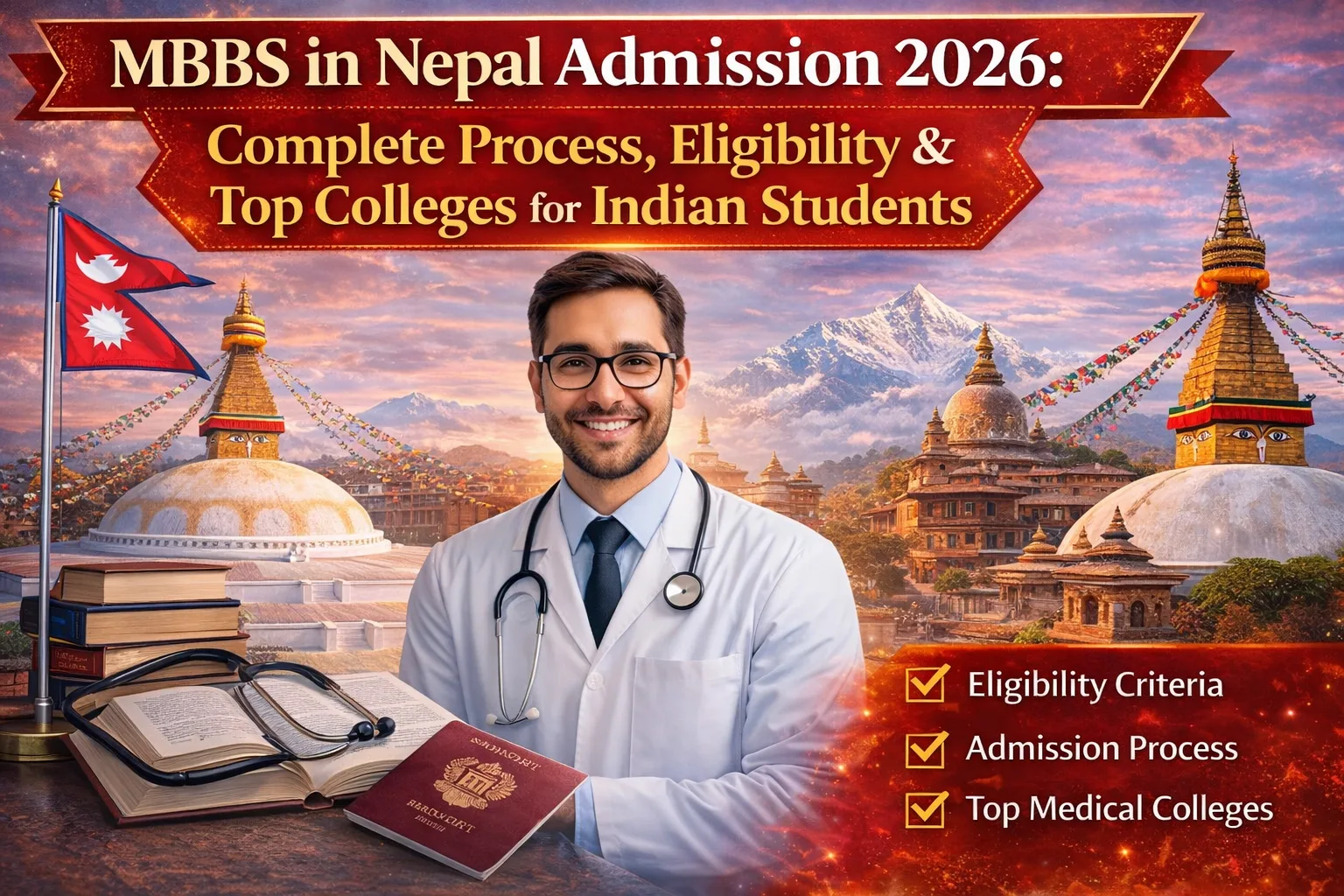 MBBS admission in nepal : Process, Eligibility & Top Colleges for Indian Students 2026