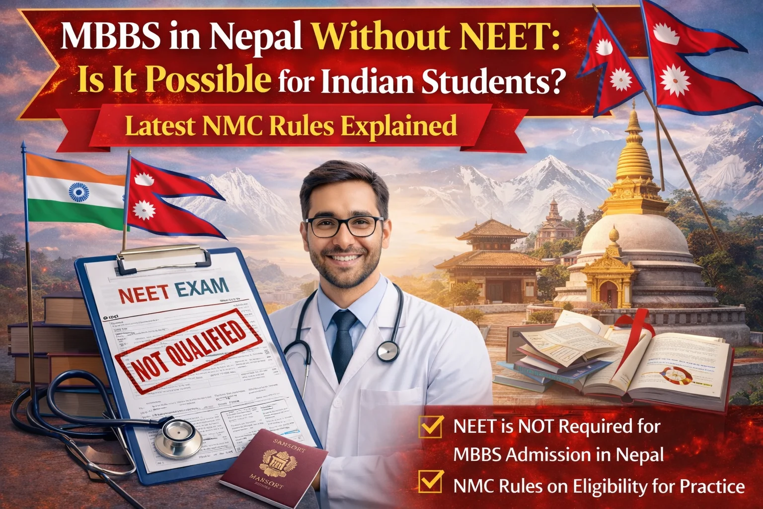Is MBBS in Nepal Without NEET Possible for Indian Students? Latest NMC Rules Explained