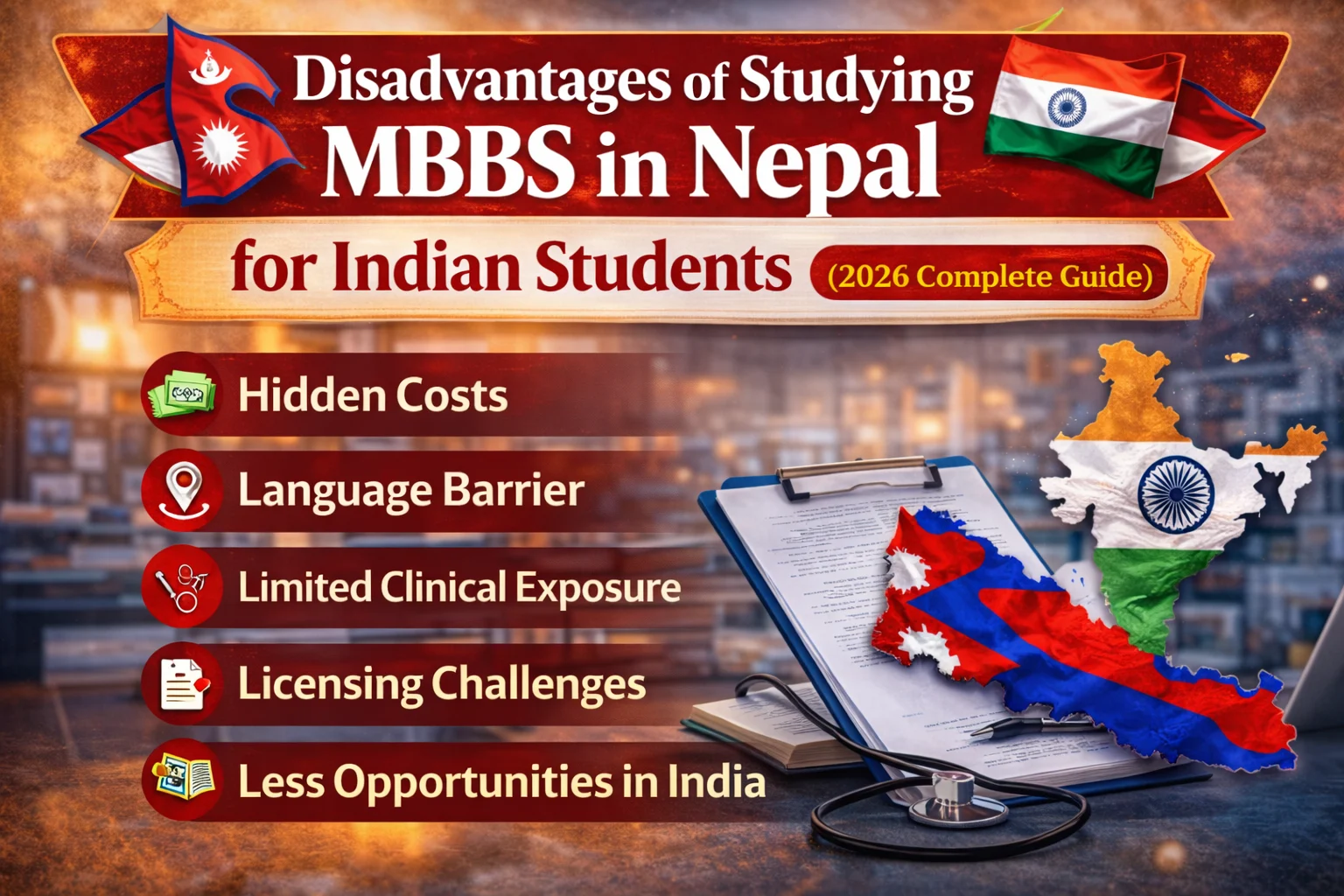 Disadvantages of Studying MBBS in Nepal for Indian Students (2026 Complete Guide)