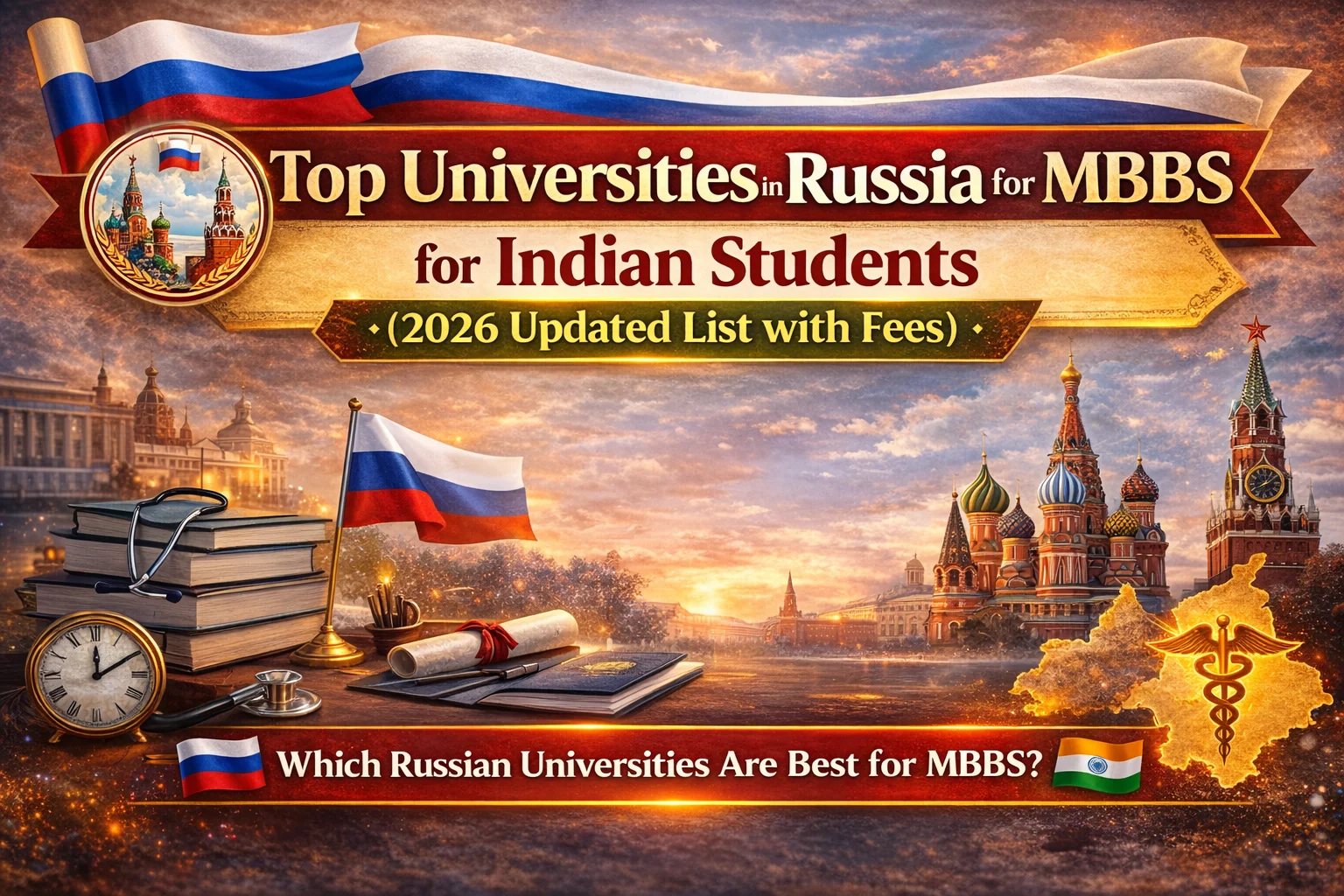 Top Universities in Russia for MBBS for Indian Students (2026 Updated List with Fees)