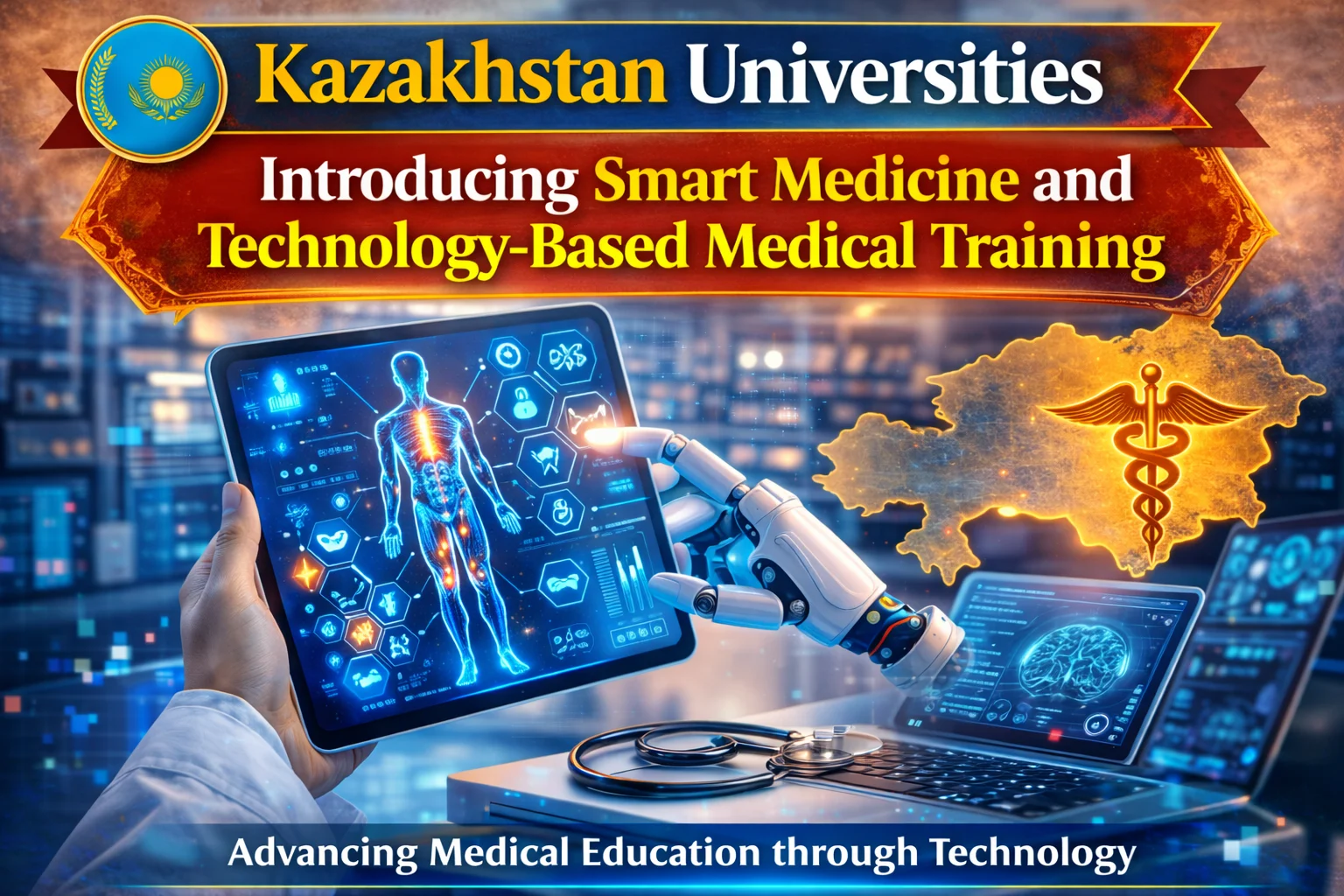 Kazakhstan: “Smart medicine” and technology-based medical training at the Kazakh National Medical University.
