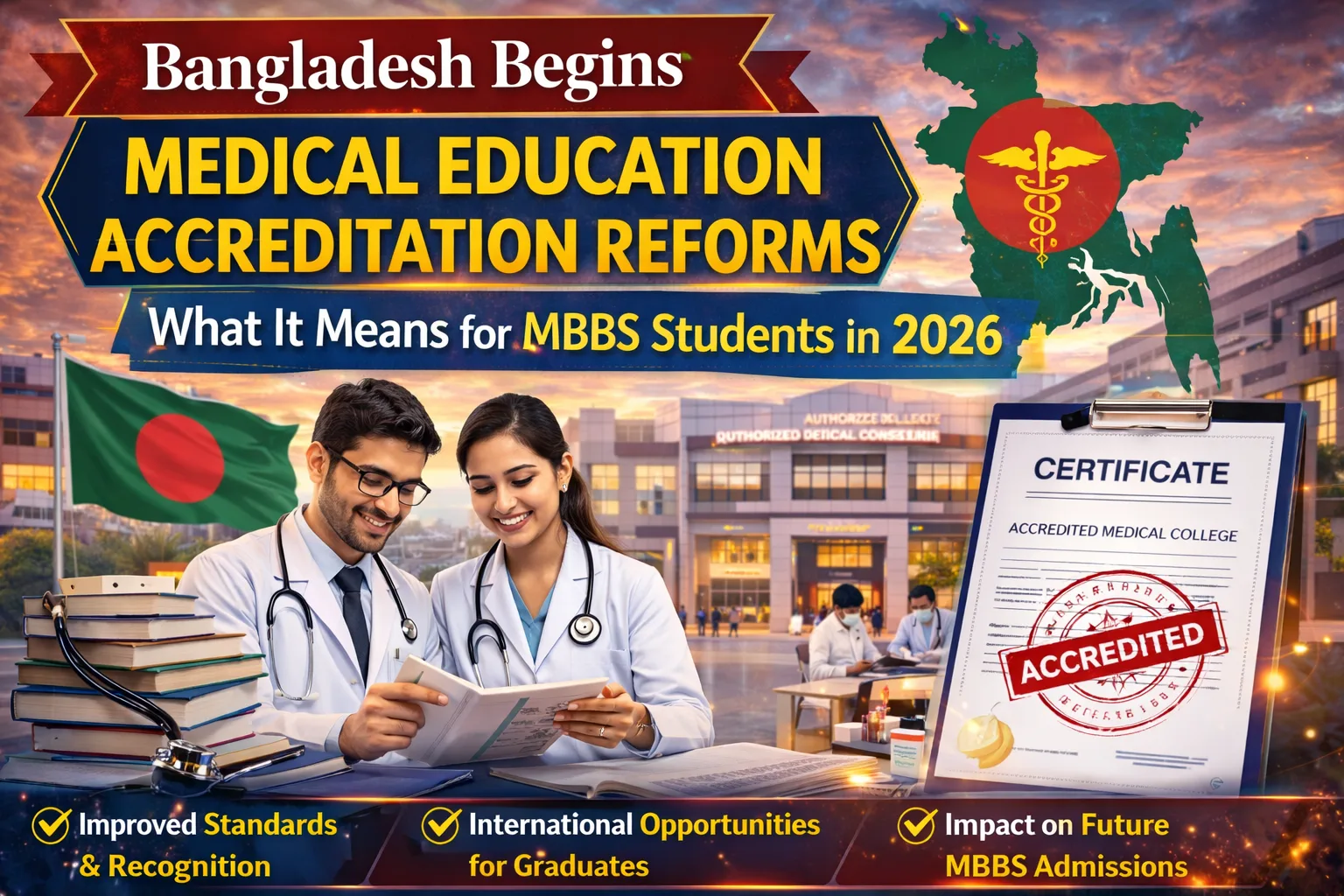 What It Is for MBBS Students in 2026: Bangladesh Starts on Medical Education Accreditation Reform.