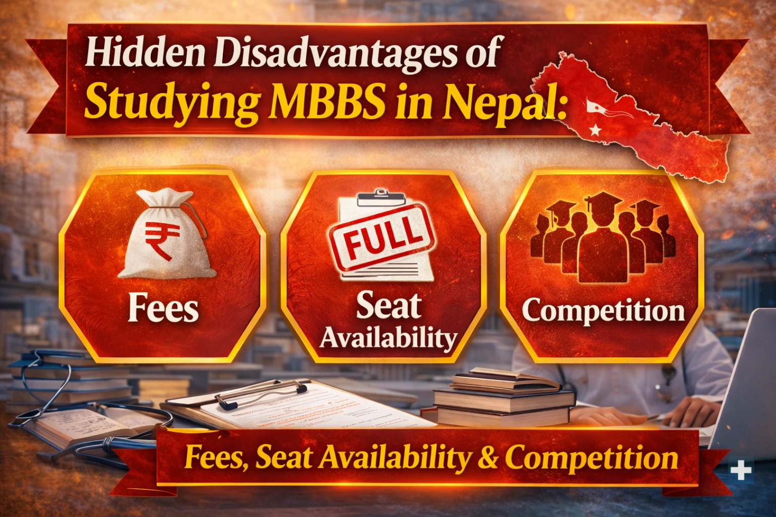 Hidden Disadvantages of Studying MBBS in Nepal: Fees, Seat Availability & Competition (2026 Guide)