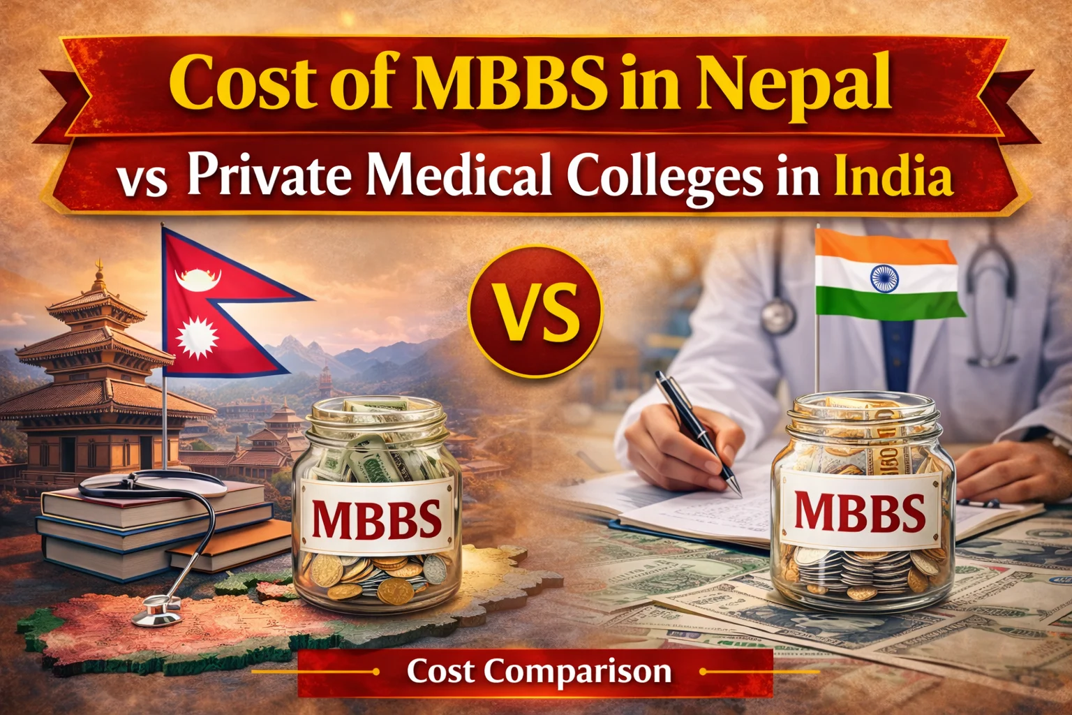 Cost of MBBS in Nepal vs Private Medical Colleges in India (2026 Complete Comparison Guide)