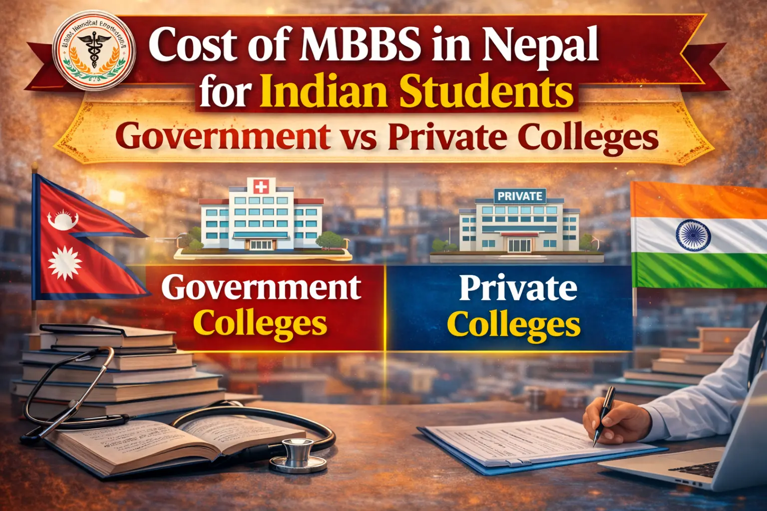Cost of MBBS in Nepal for Indian Students: Government vs Private Colleges