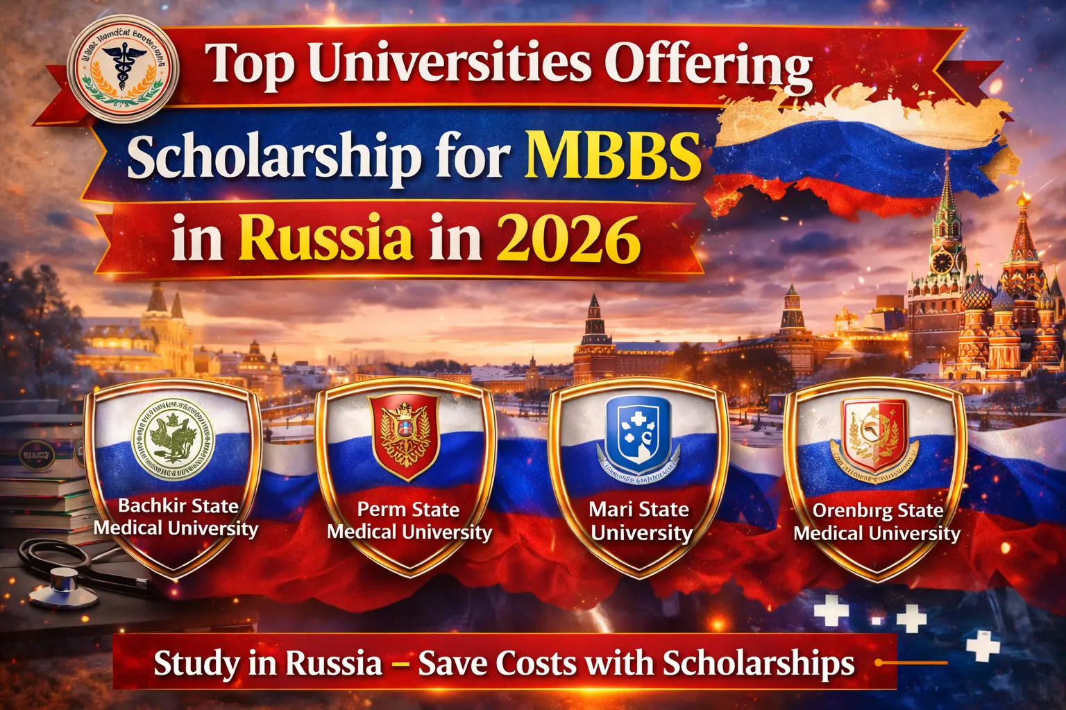 Top Universities Offering Scholarship for MBBS in Russia in 2026