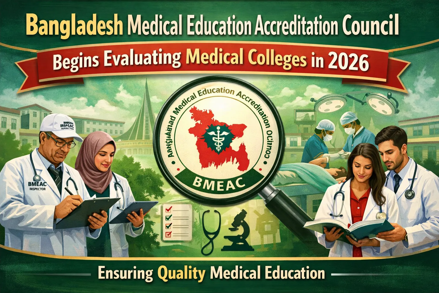 BMEDAC: Bangladesh Medical Education Accreditation Council Will Start Evaluation Process for Medical Colleges in 2026