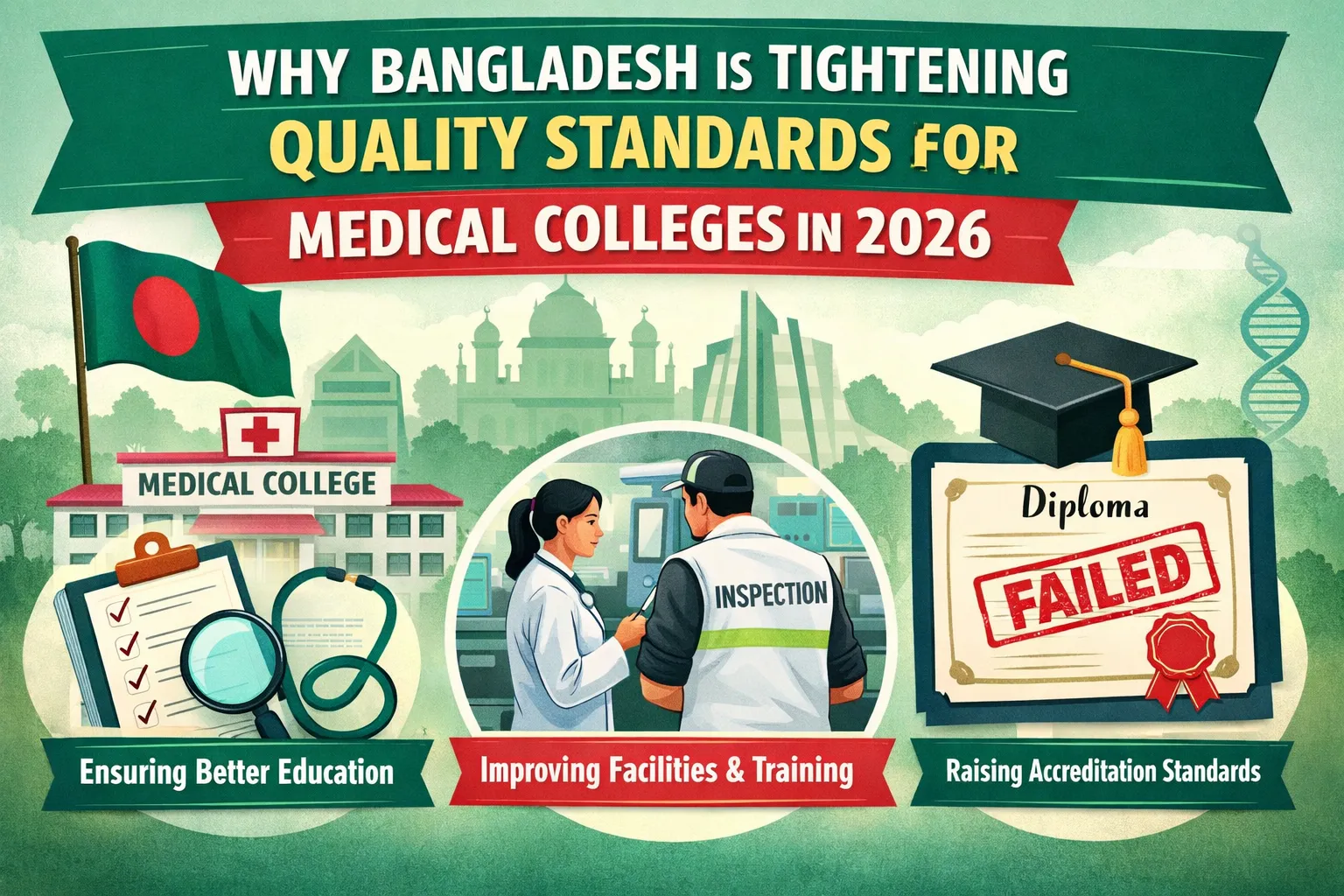 What’s Behind Bangladesh’s Plan to Tighten Medical College Quality Standards in 2026