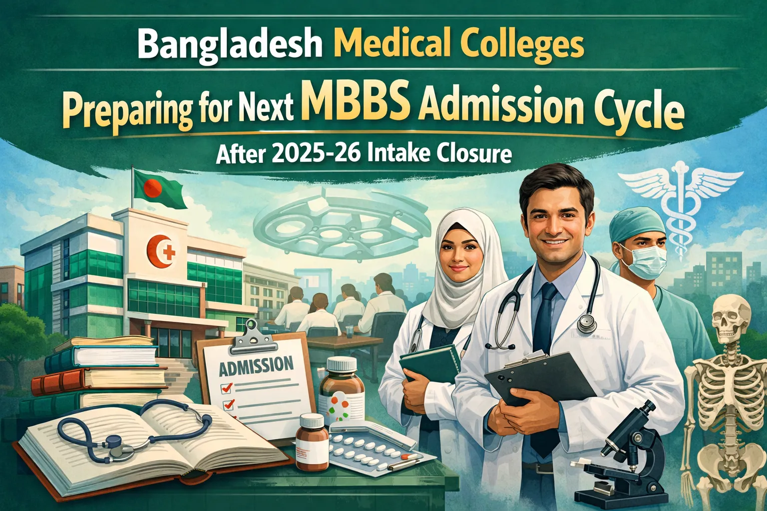 All You Need to Know About Upcoming MBBS Admission in Bangladesh for 2026–27