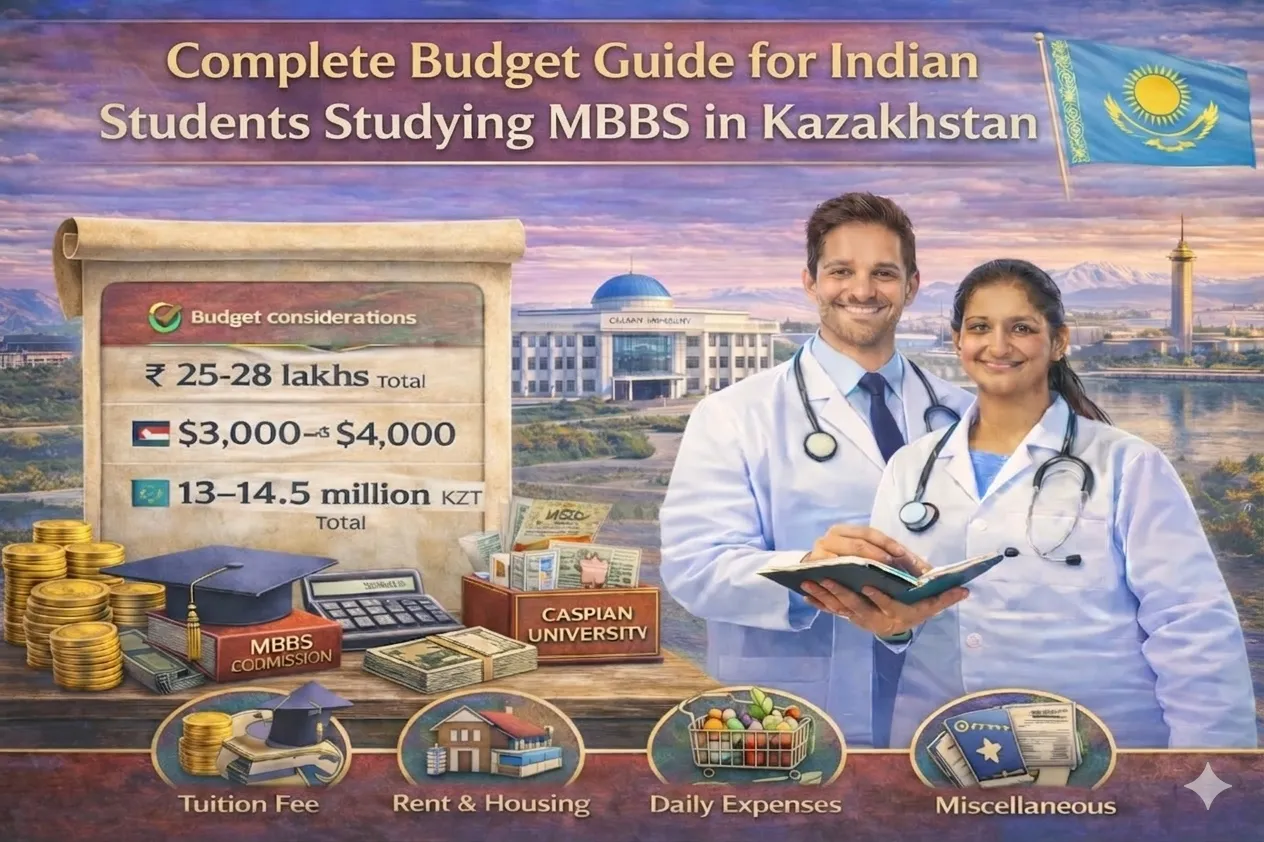 The Ultimate Budget for Indian Students to Study MBBS in Kazakhstan