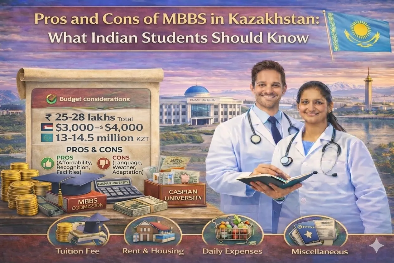 Advantages and Disadvantages of MBBS in Kazakhstan for Indian Students