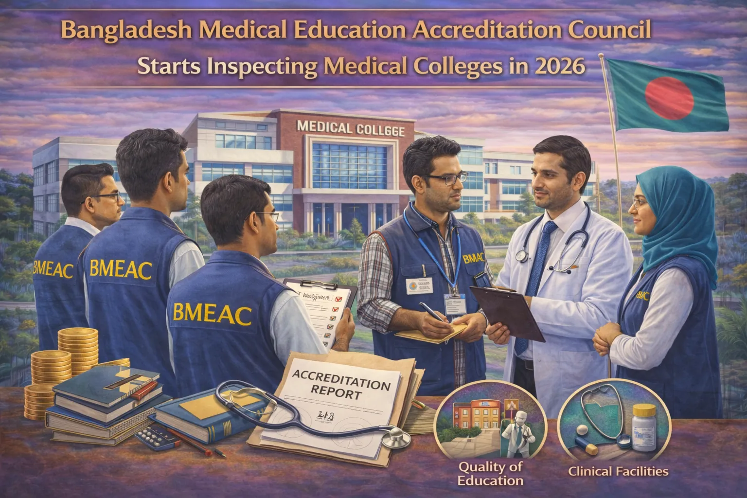 Bangladesh Medical Education Accreditation Council Begins Inspections in 2026