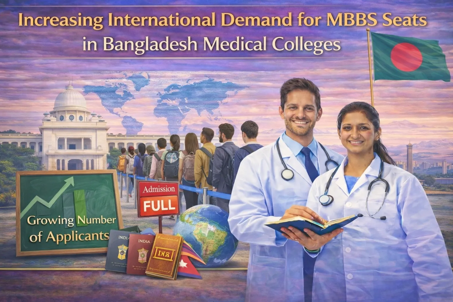 Growing International Demand for MBBS Seats in Bangladeshi Medical Colleges
