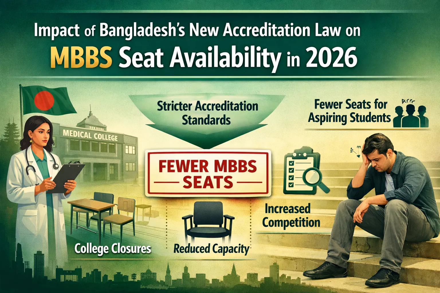 Effect of New Accreditation Law on MBBS Seat in 2026