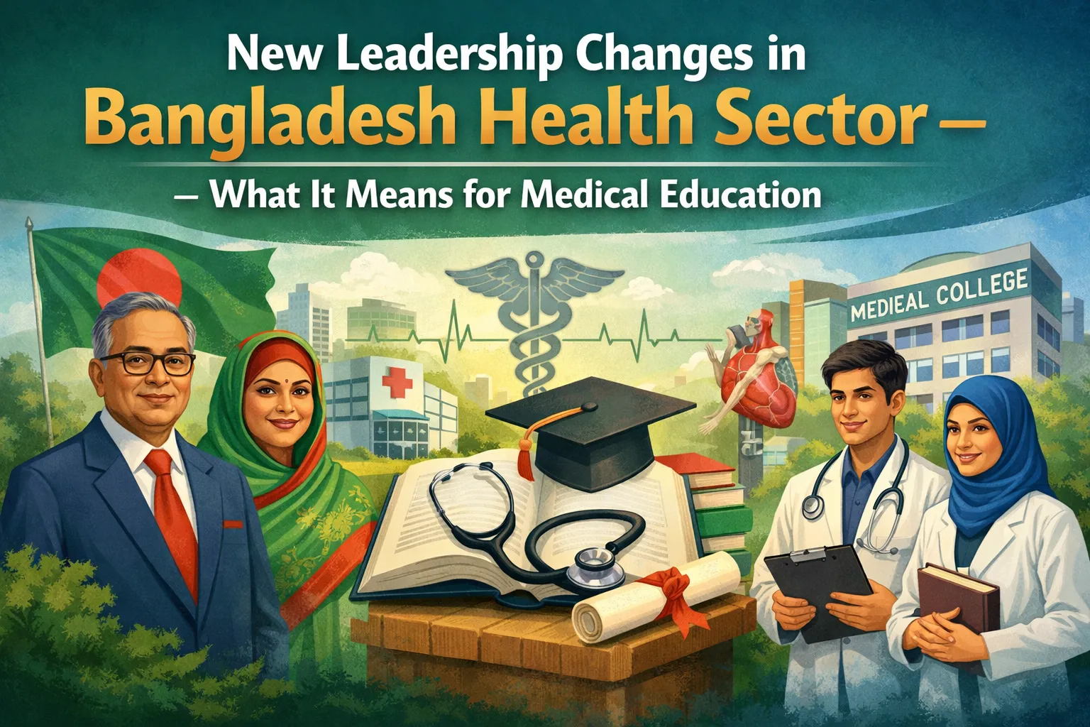 New Leadership Transformed in Bangladesh Health Sector – The Consequences for Medical Education