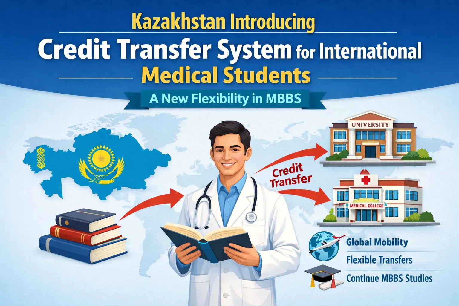 New Flexibility in MBBS — Kazakhstan Implementing the Credit Transfer System for International Medical Students