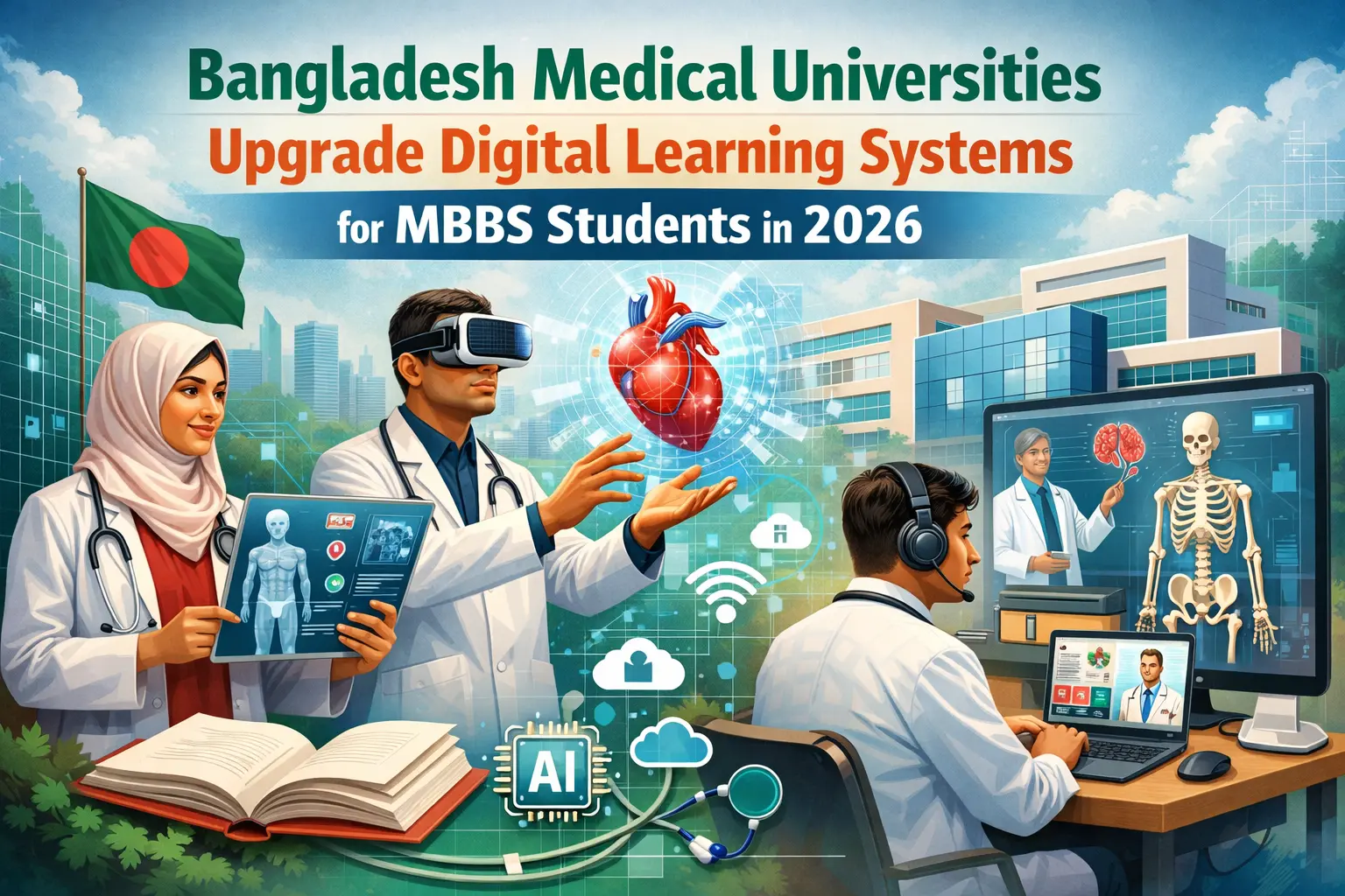 Bangladesh Medical Universities Upgrade Digital Learning Systems for MBBS Students in 2026