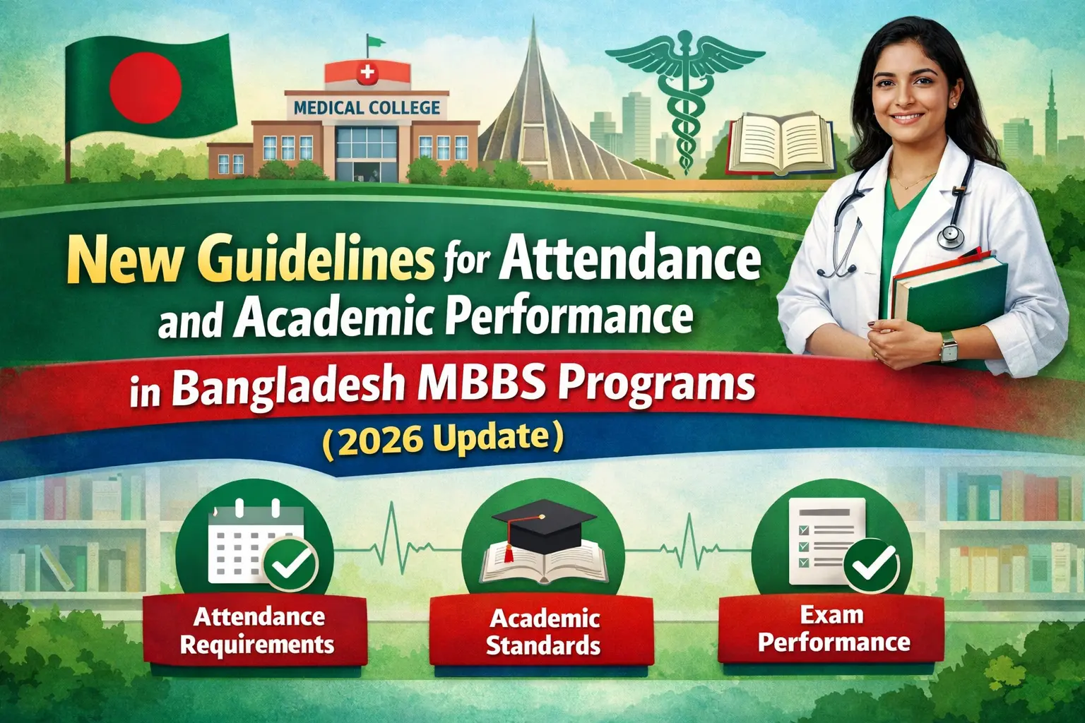 New Guidelines for Attendance and Academic Performance in Bangladesh MBBS Programs (2026 Update)