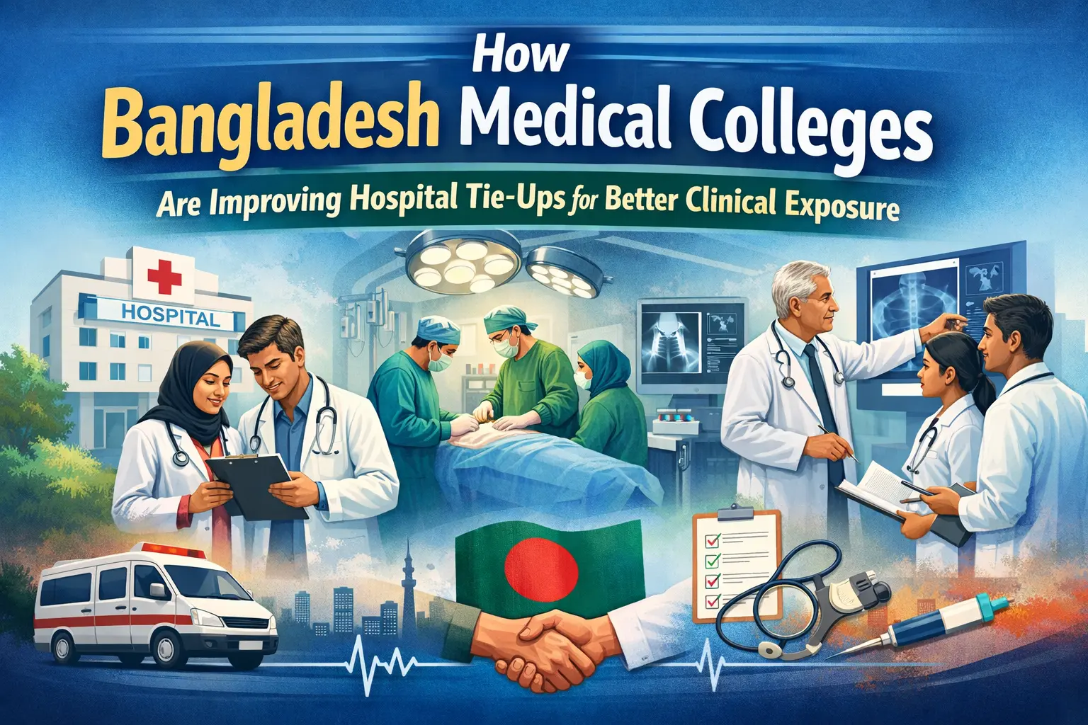 How Bangladesh Medical Colleges Are Improving Hospital Tie-Ups for Better Clinical Exposure