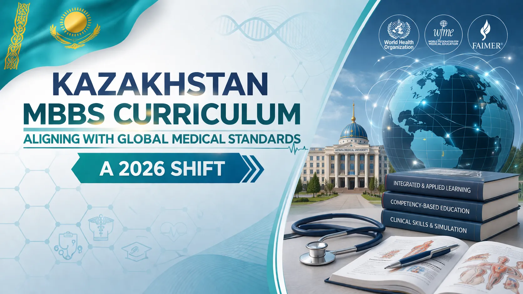 Kazakhstan MBBS Curriculum Syncing With World Standards – A 2026 Change