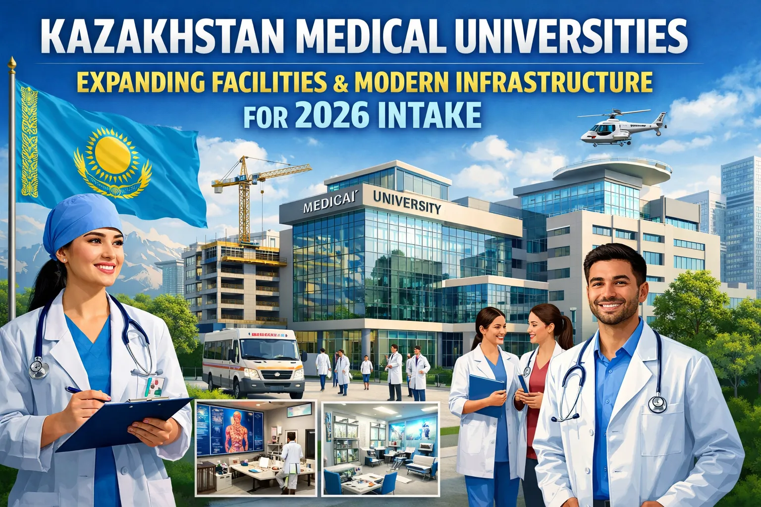 Expansion of Kazakhstan Medical Universities Facilities and Infrastructure for the 2026 Intake