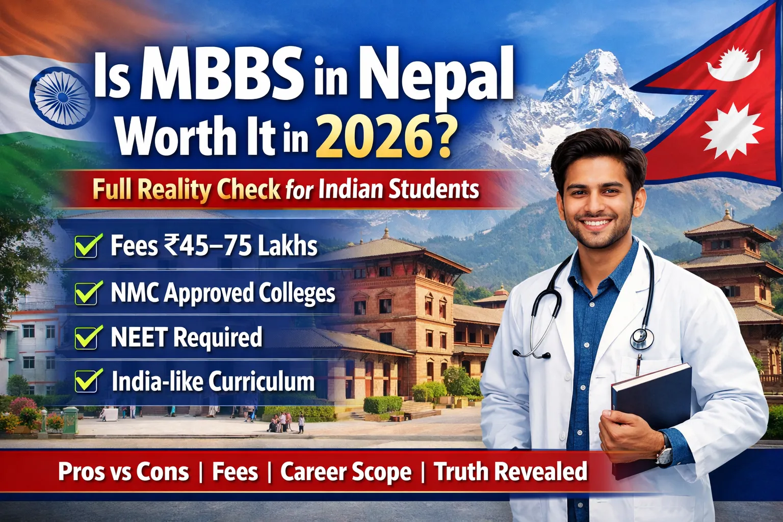 NMC Guidelines 2026 MBBS in Nepal: Top Things To Know For An Indian Student