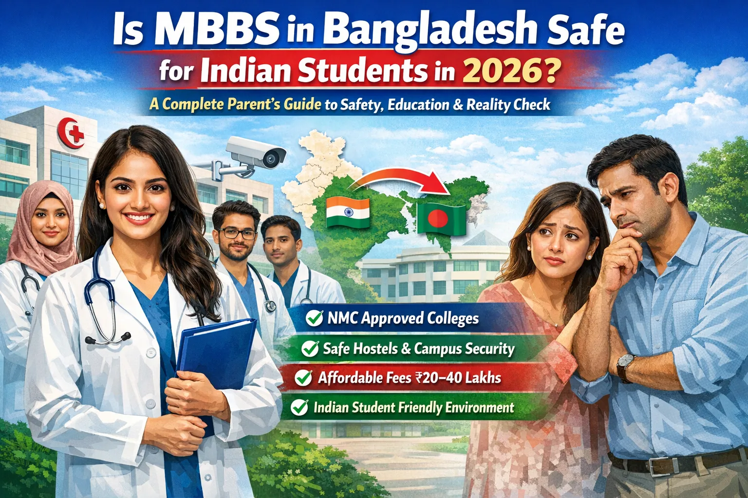 MBBS in Bangladesh safe for Indian students in 2026? A Complete Parent’s Guide