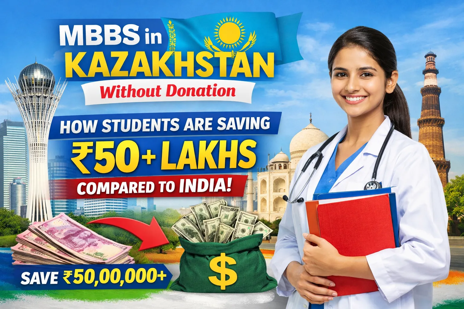 How Students Are Saving ₹50+ Lakhs Compared to MBBS in India?
