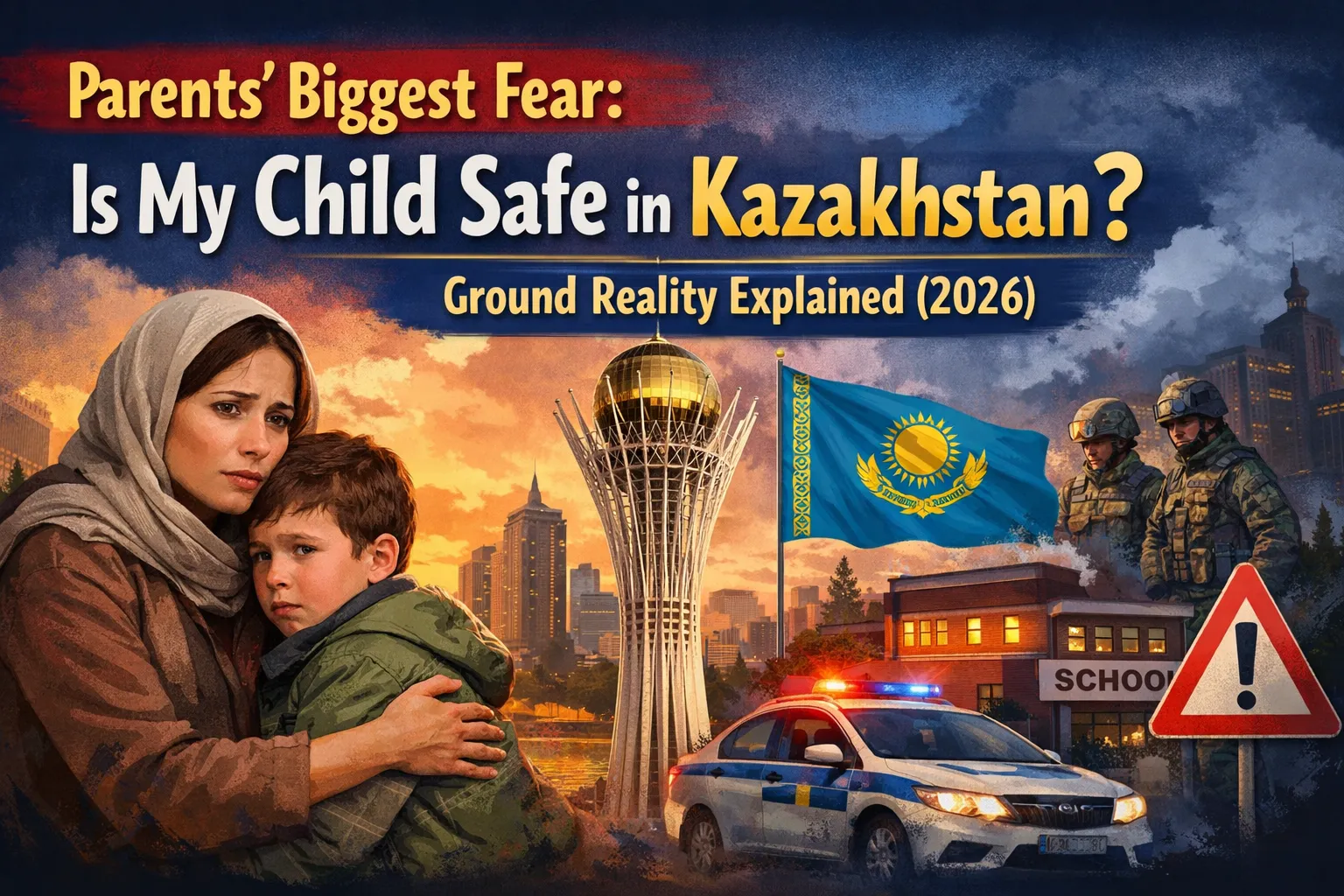 Parents’ Greatest Fear: Is My Child Safe in Kazakhstan? Ground Reality Explained (2026)