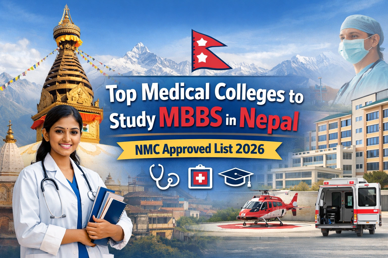 Top Medical Colleges to Study MBBS in Nepal (NMC Approved List 2026)