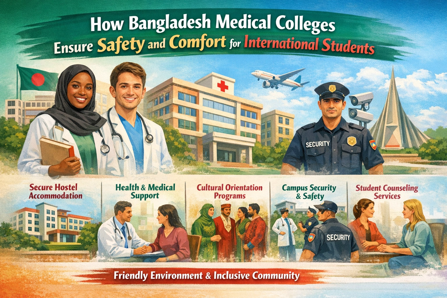 Taking care of the Foreign Students in Bangladesh Medical Colleges