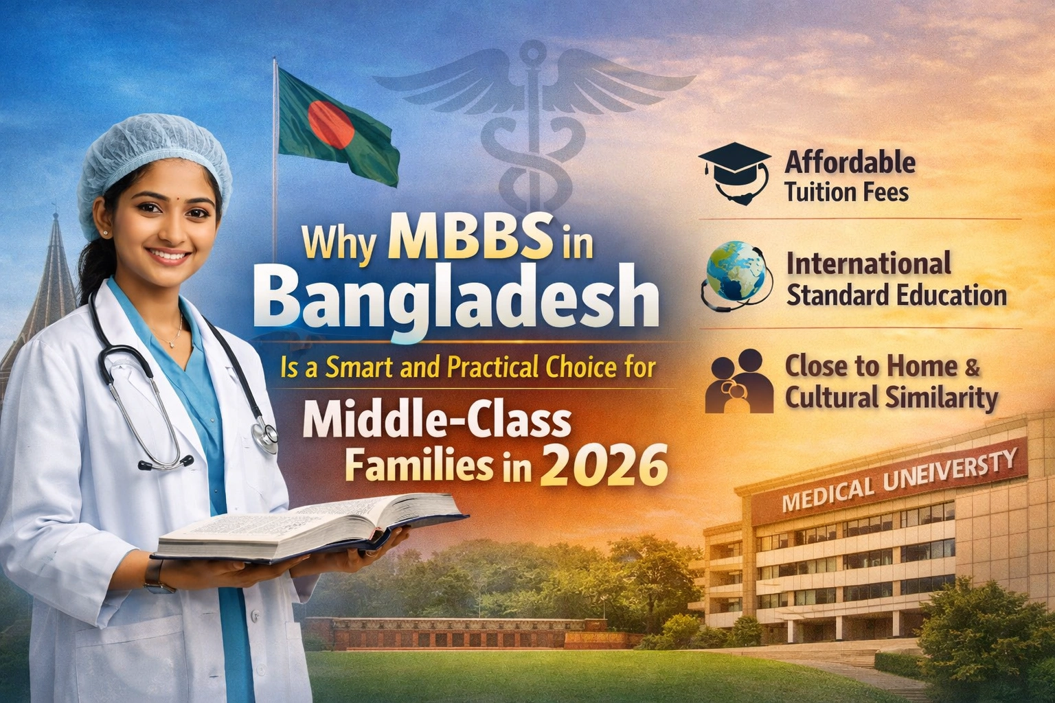 In 2026, MBBS in Bangladesh: A Wise and Sensible Option for Middle-Class Households