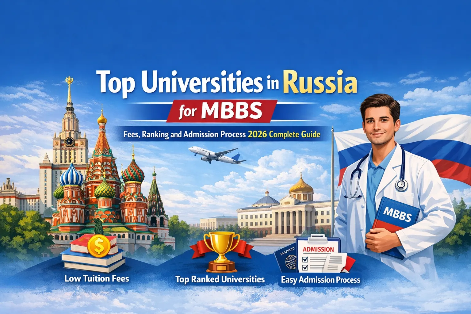 Top Universities in Russia for MBBS: Fees, Ranking and Admission Process 2026 Complete Guide