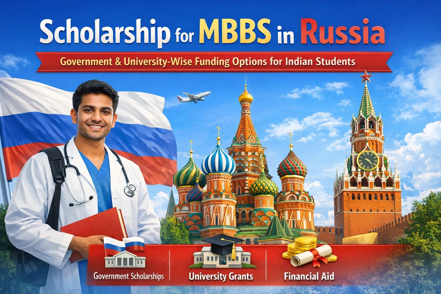 Scholarship for MBBS in Russia: Government & University-Wise Funding Options for Indian Students