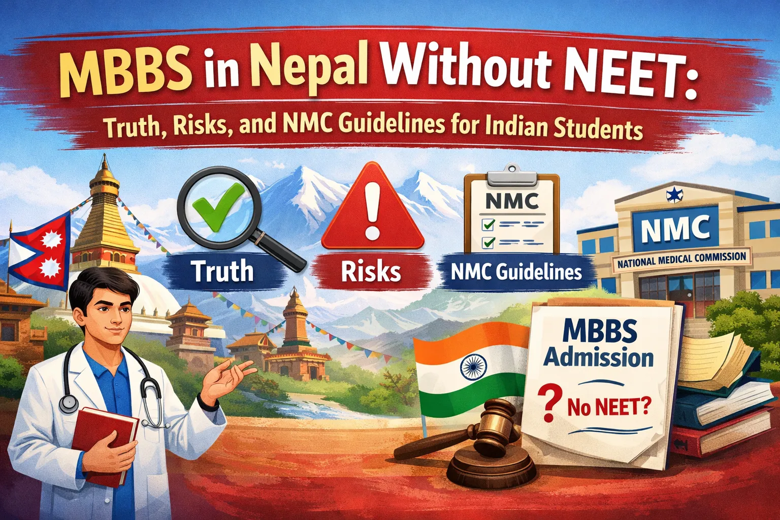 MBBS in Nepal Without NEET: Truth, Risks, and NMC Guidelines for Indian Students