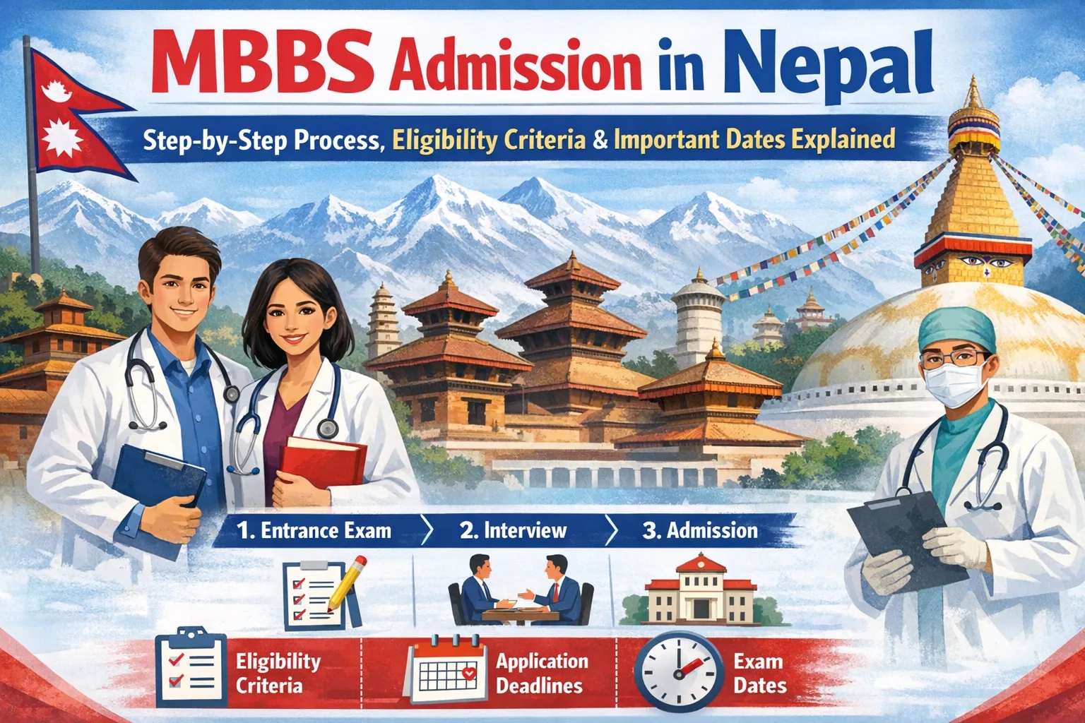 MBBS Admission in Nepal: Step-by-Step Process, Eligibility Criteria & Important Dates Explained