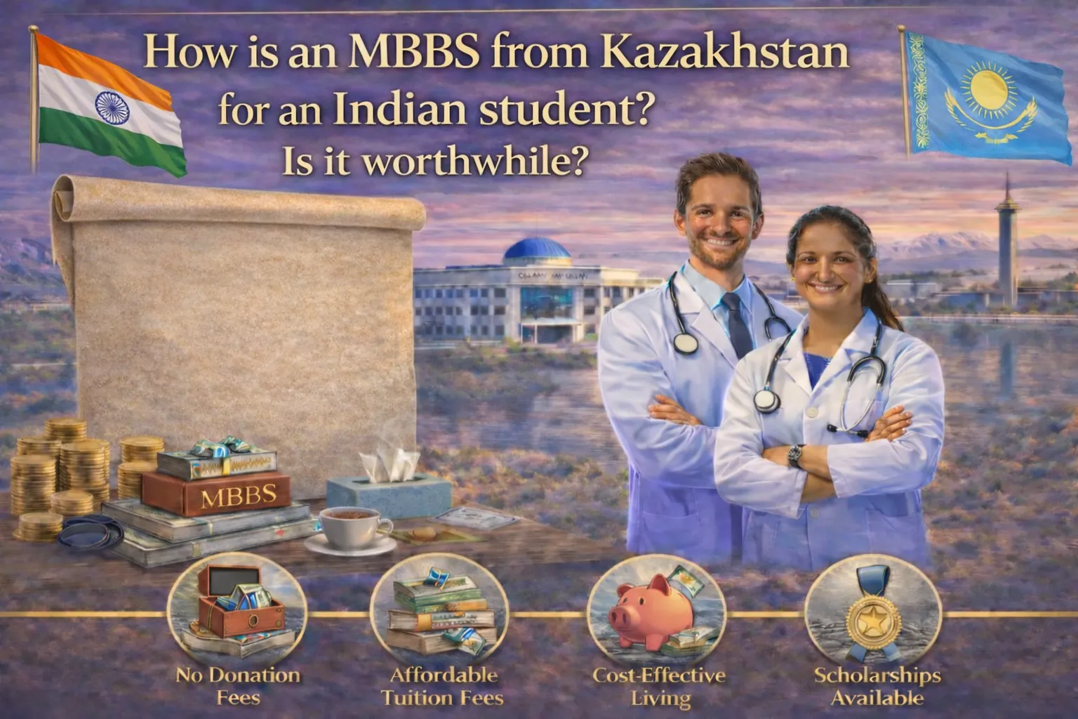 Is Kazakhstan good for MBBS for Indian Students? Is it worthwhile?