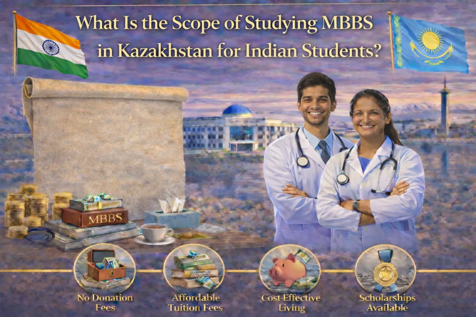 What Is The Scope Of Studying MBBS In Kazakhstan For Indian Students?