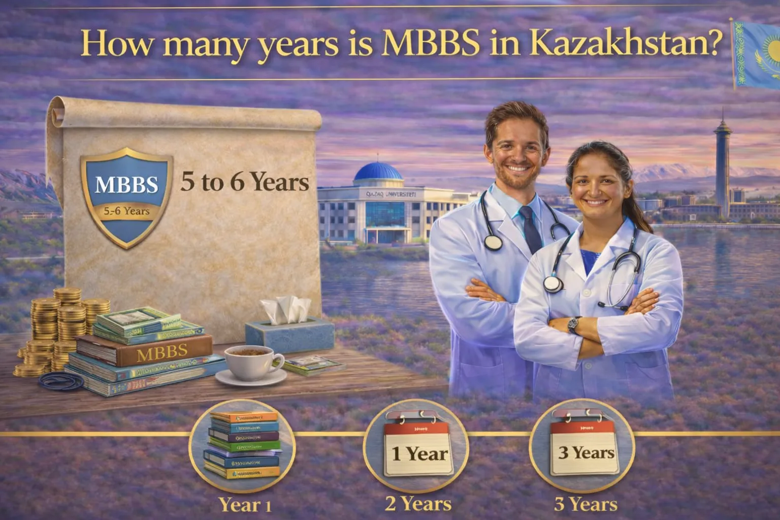 How Many Years MBBS in Kazakhstan?