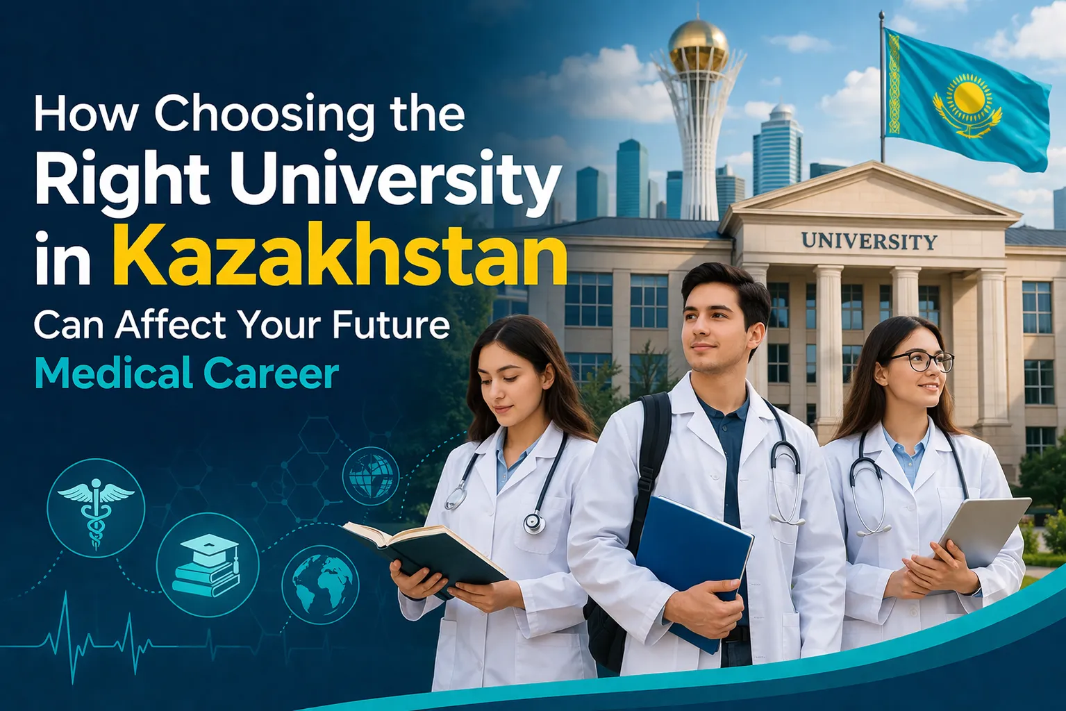 The Impact of Choosing The Right Kazakhstan University on Your Career in Medicine