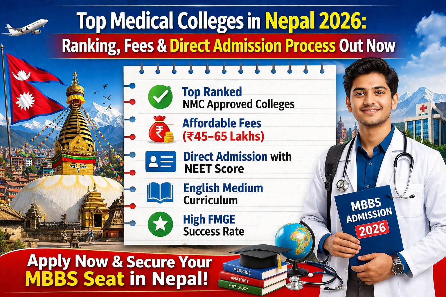 Top Medical Colleges in Nepal 2026: Ranking, Fees & Direct Admission Process Out Now