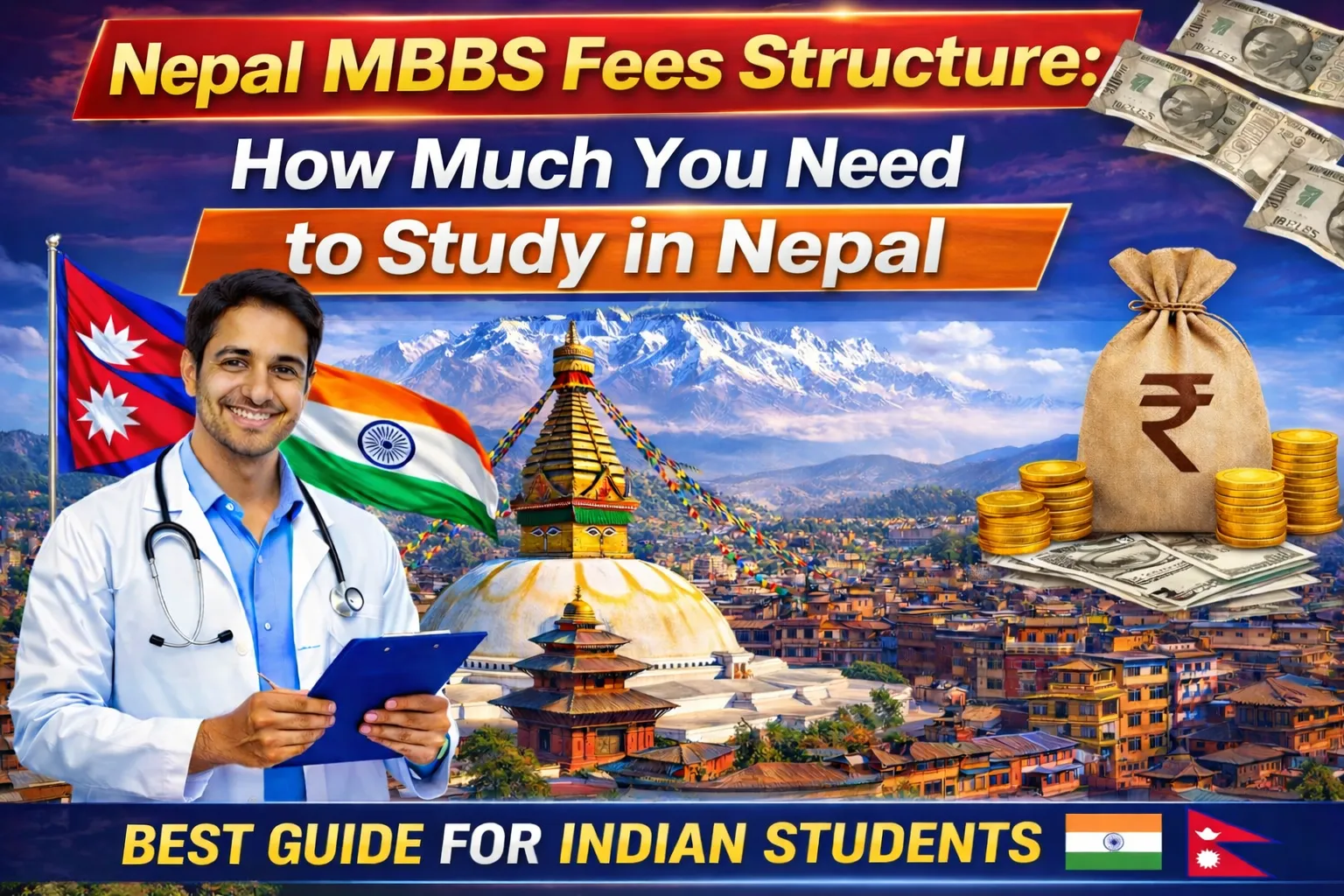 Nepal MBBS Fees Structure: How Much You Need to Study in Nepal