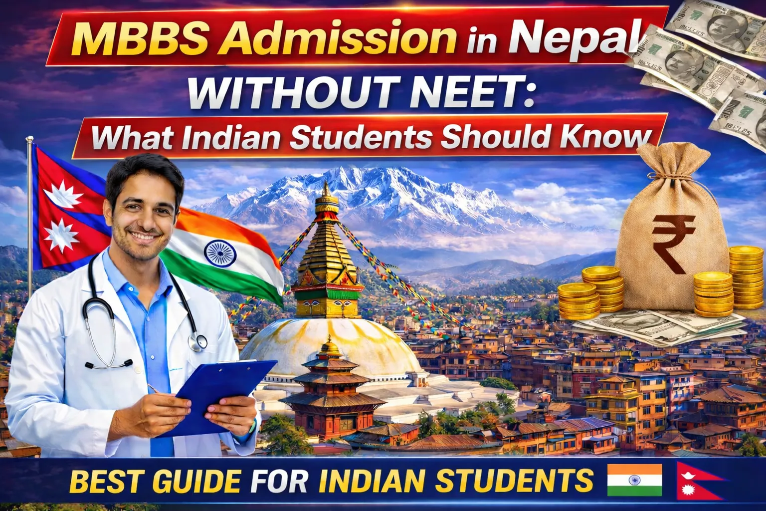 What Indian Students Need To Know About MBBS Admission In Nepal Without NEET