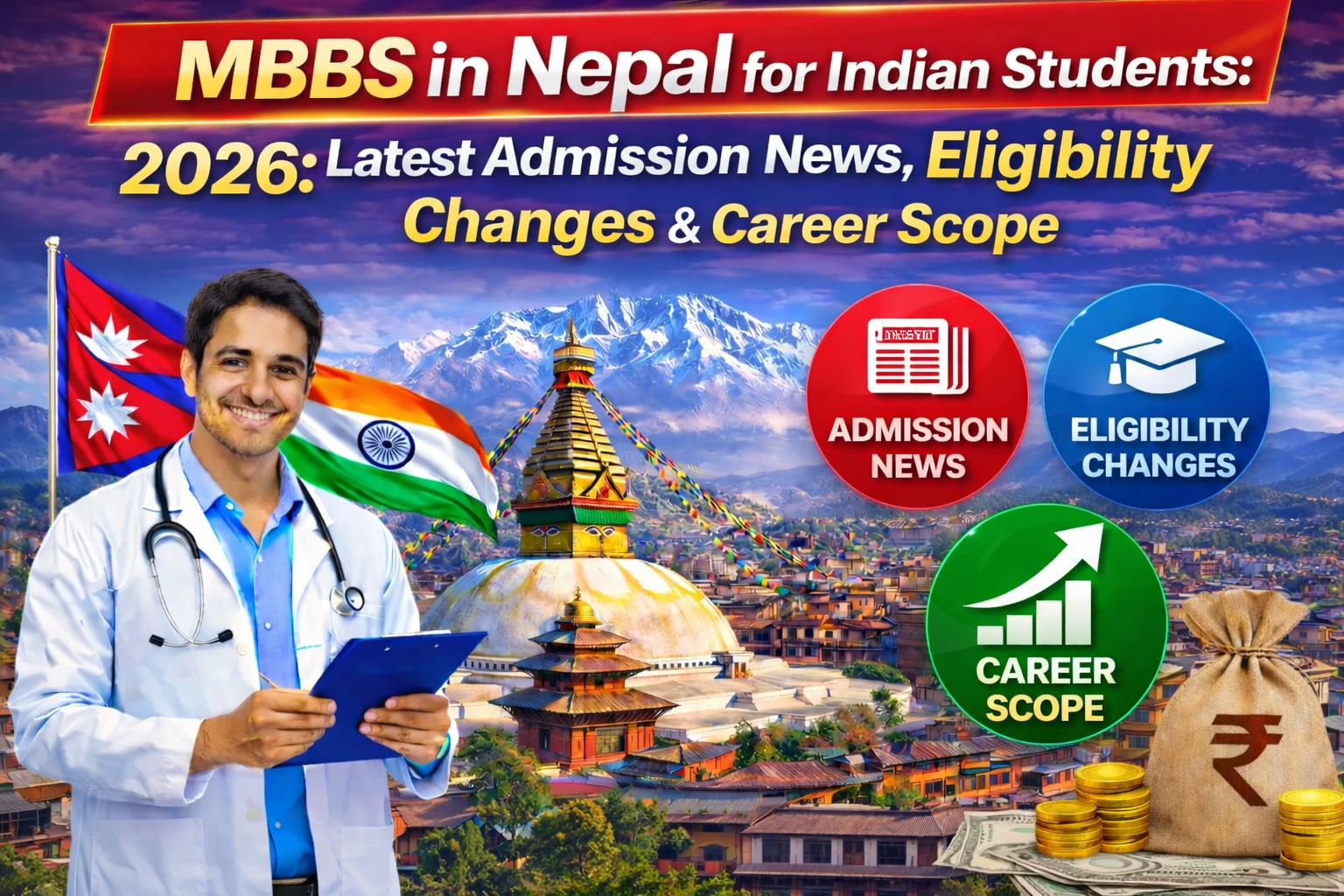 MBBS in Nepal for Indian Students 2026: Latest Admission News, Eligibility Changes & Career Scope