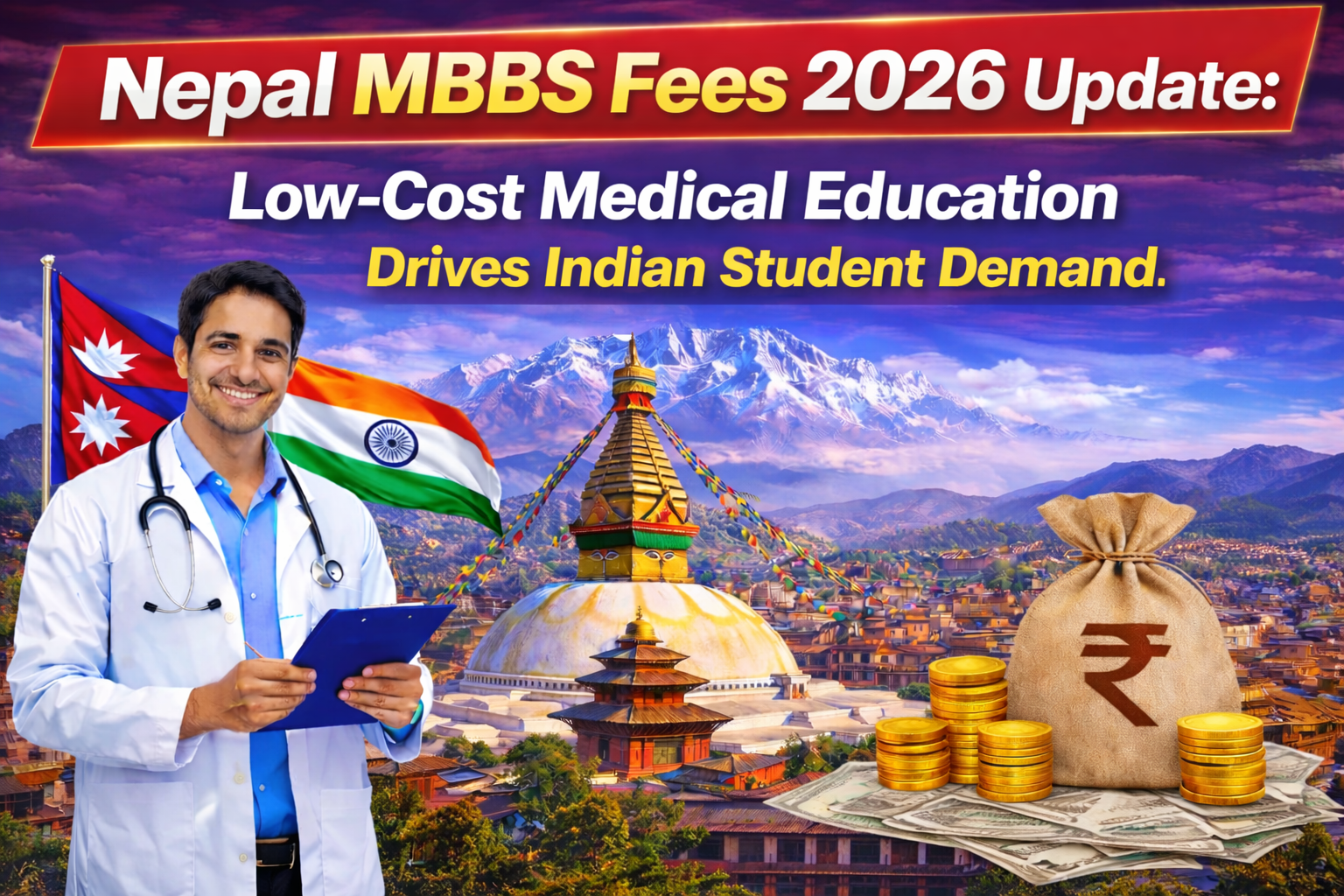 Nepal MBBS Fees 2026 Update: Low-Cost Medical Education Drives Indian Student Demand